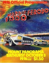 1976 Hardie-Ferodo 1000 Program